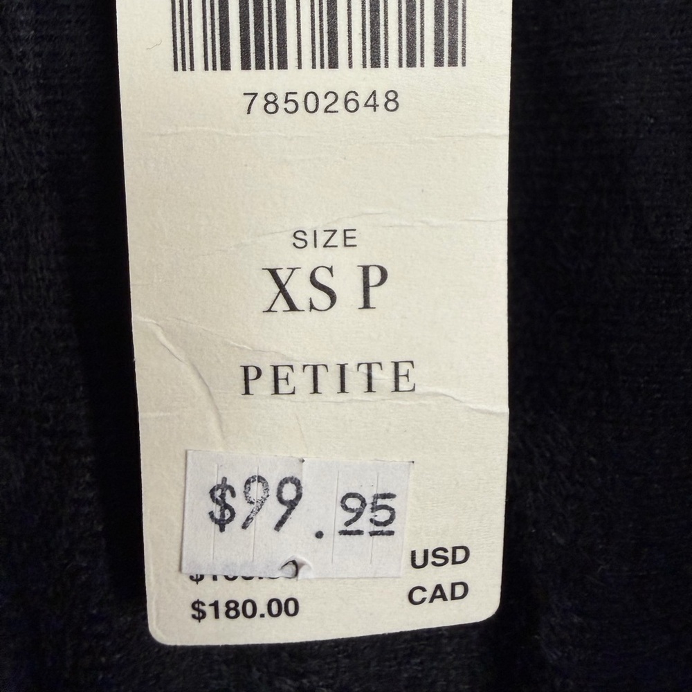 Anthropologie Black Faux Leather Mini Dress - Picture 4 of 11